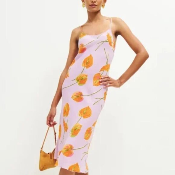 Reformation Emerick Dress in Luciana size XS NWT - Picture 1 of 12